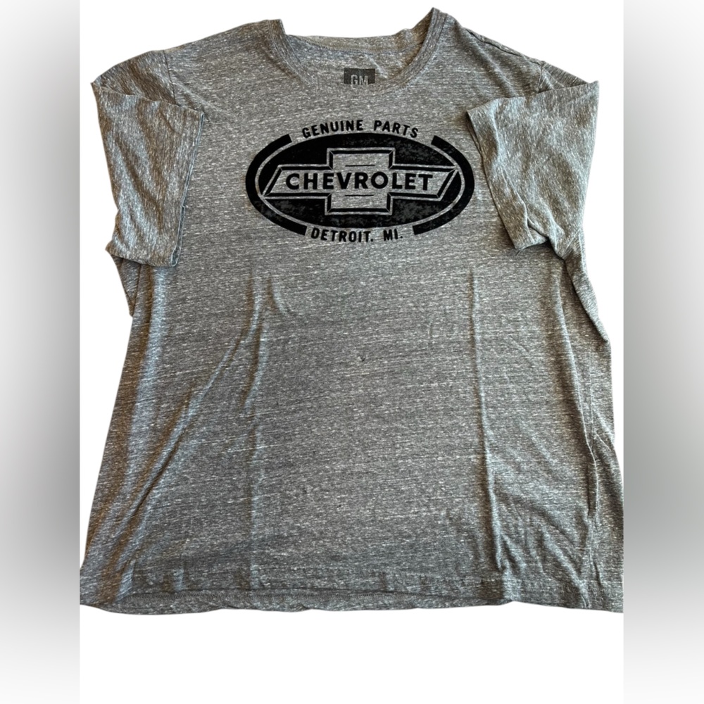 Chevrolet Gray Short Sleeve Shirt size 2XL